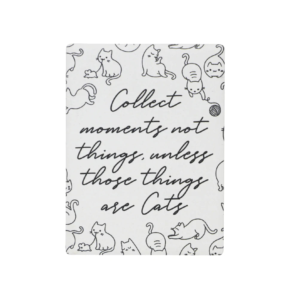 Collect moments not things Magnet