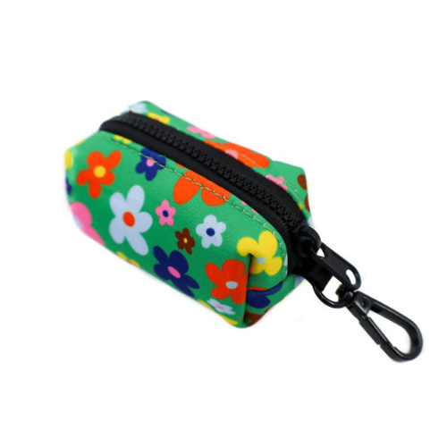 Funky Flowers Poop Bag Holder