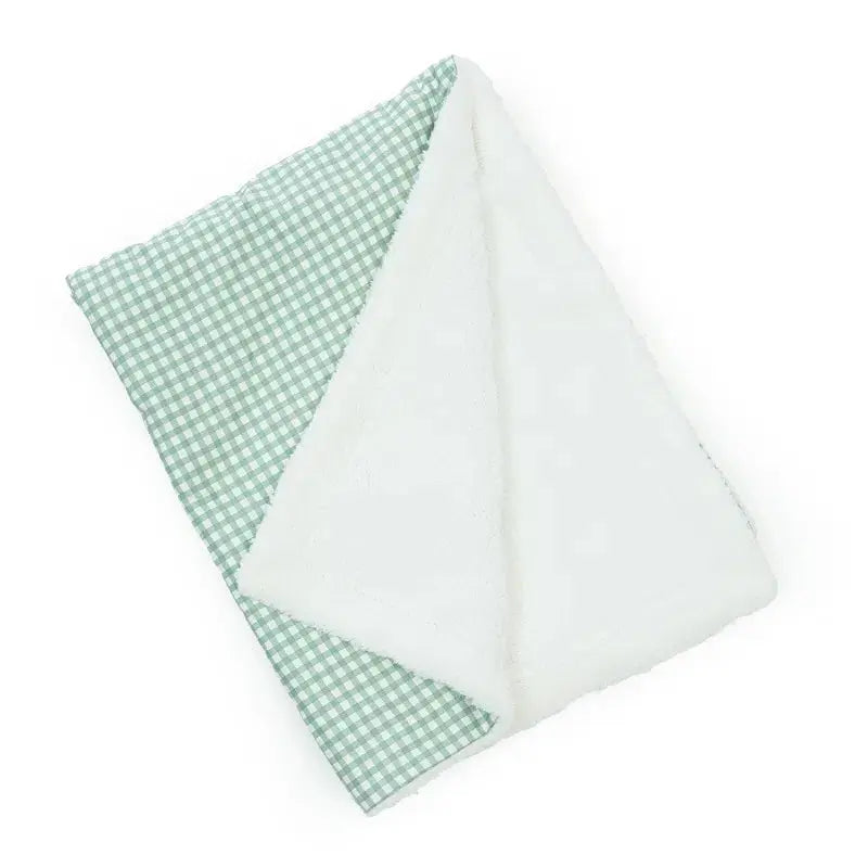 DOGUE Gingham Dog Blanket - Green
