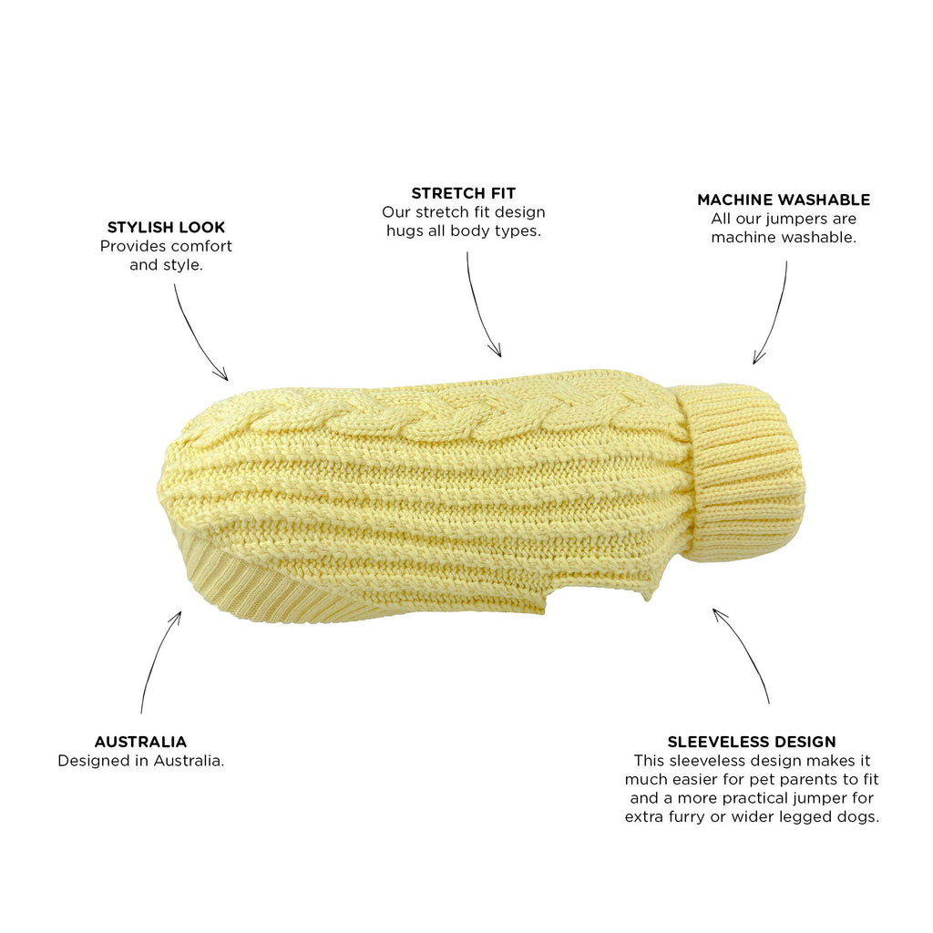 Cali Knit Sweater Buttercup