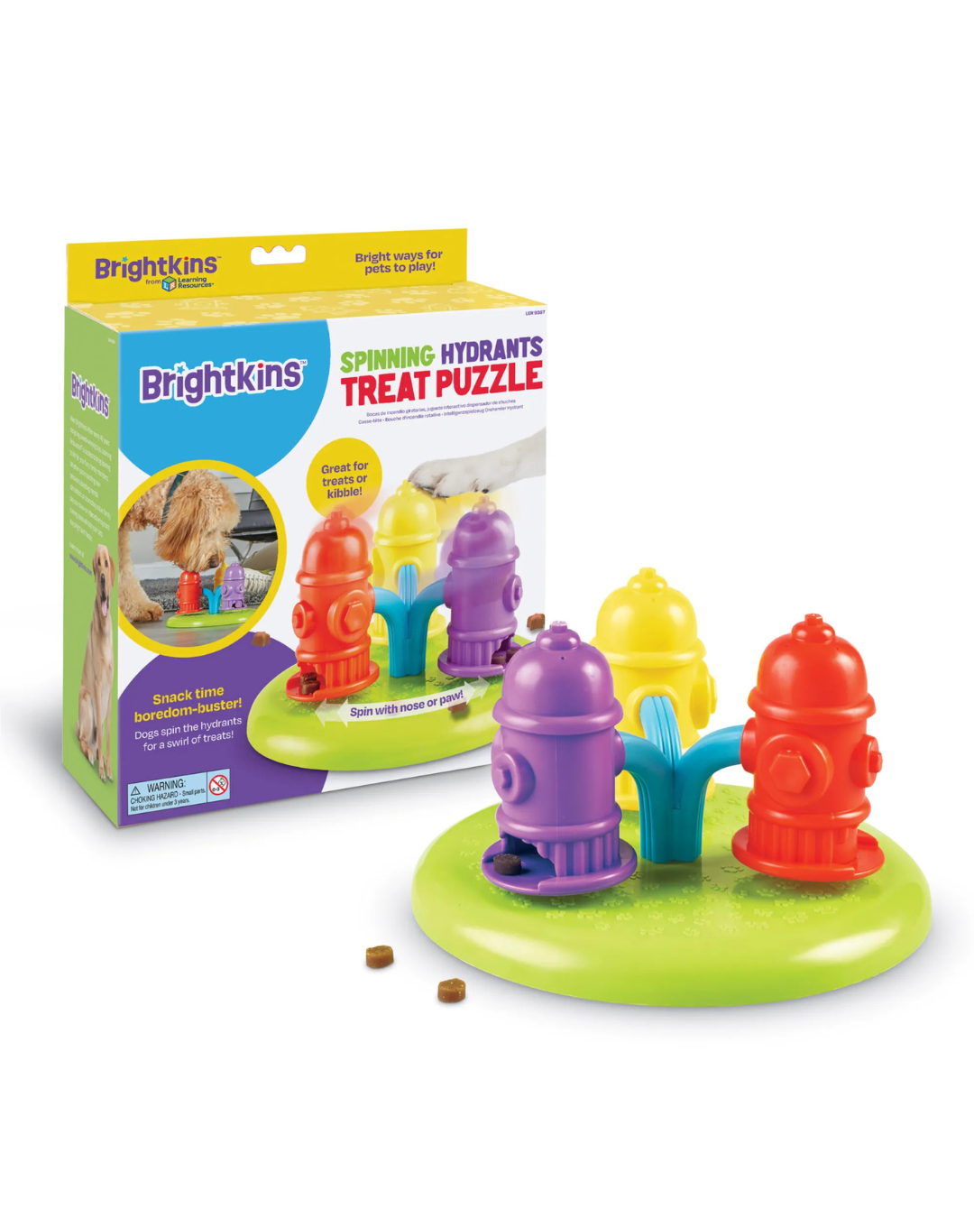 Spinning Hydrants Treat Puzzle