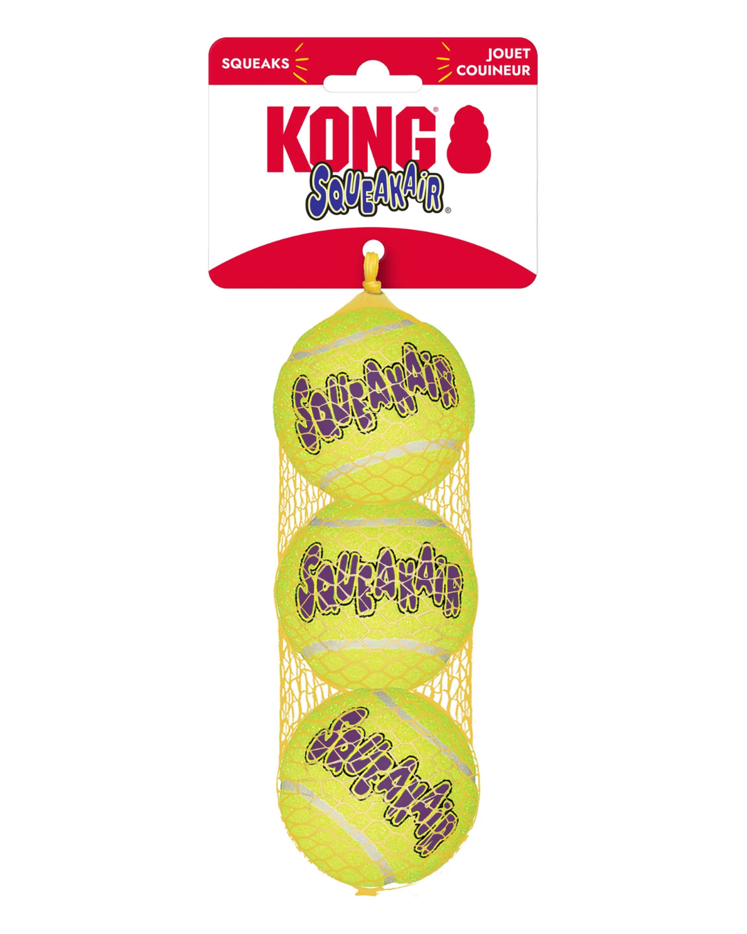 SqueakAir Balls, 3 Pack
