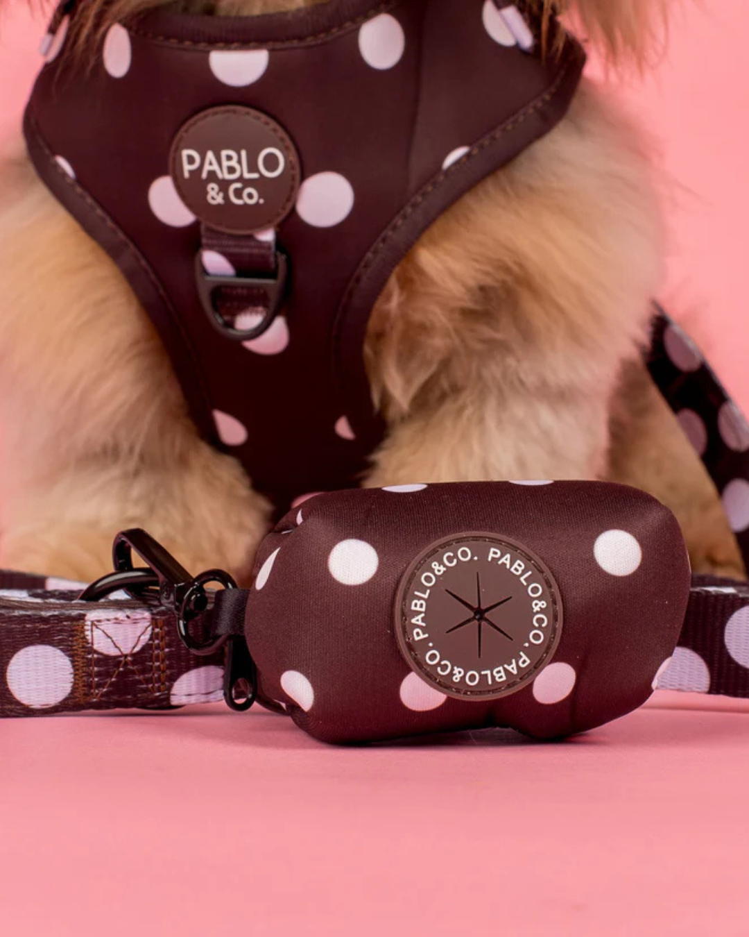 Polka Dots: Poop Bag Holder