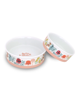 Native Flora - Ceramic Dog Bowls