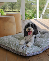 Neutral Brushstrokes Water-Resistant - EXTRA LARGE Pet Bed