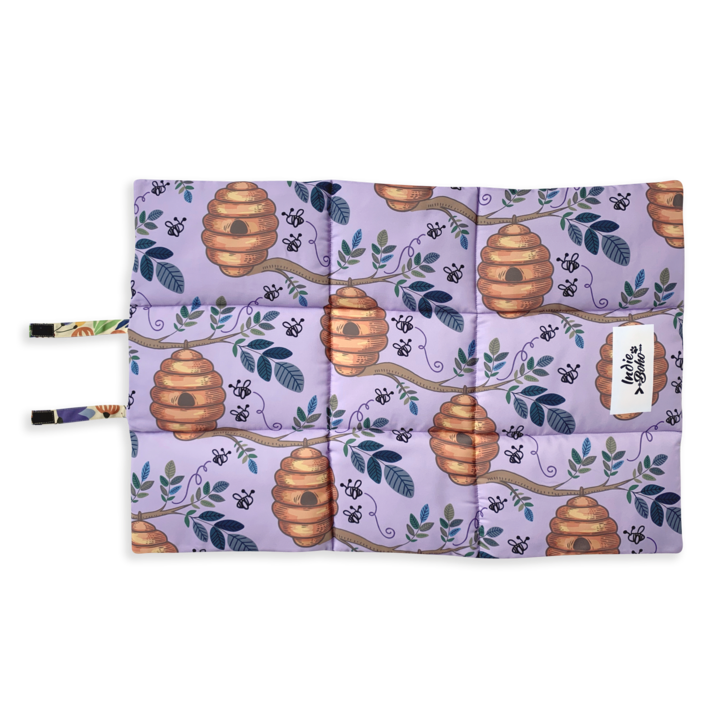 Blooming Bees Travel Mat