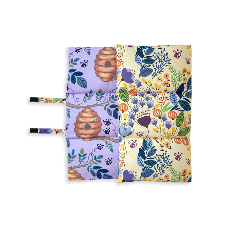 Blooming Bees Travel Mat