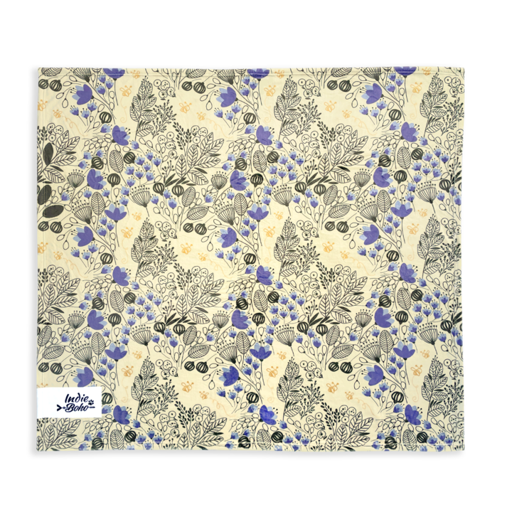 Blooming Bees Ultra Soft Pet Blanket