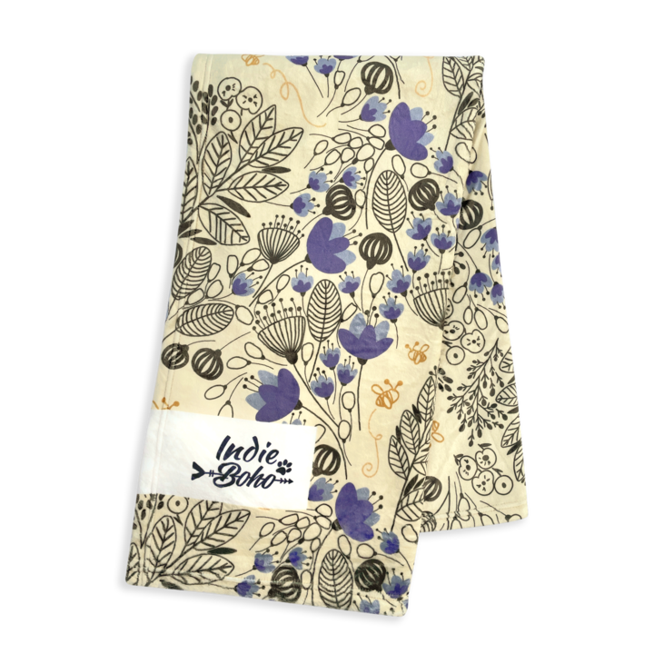 Blooming Bees Ultra Soft Pet Blanket