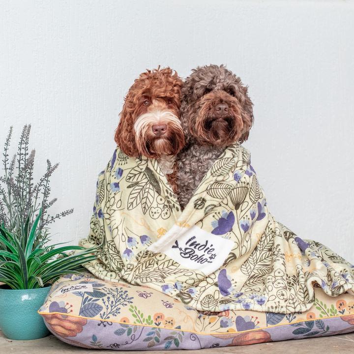 Blooming Bees Ultra Soft Pet Blanket