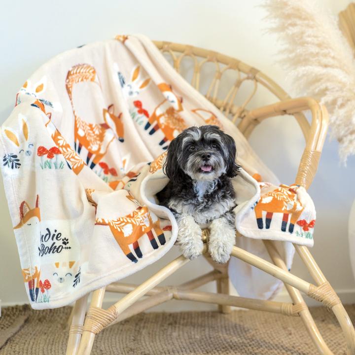 Foxy Tales Ultra Soft Pet Blanket