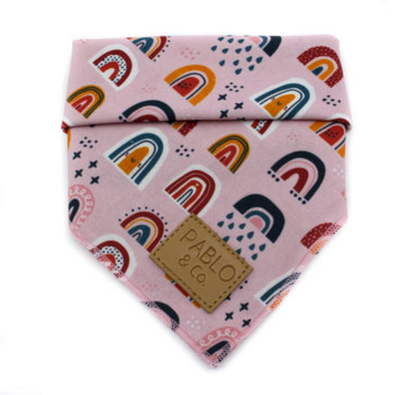 Pink Rainbows Bandana