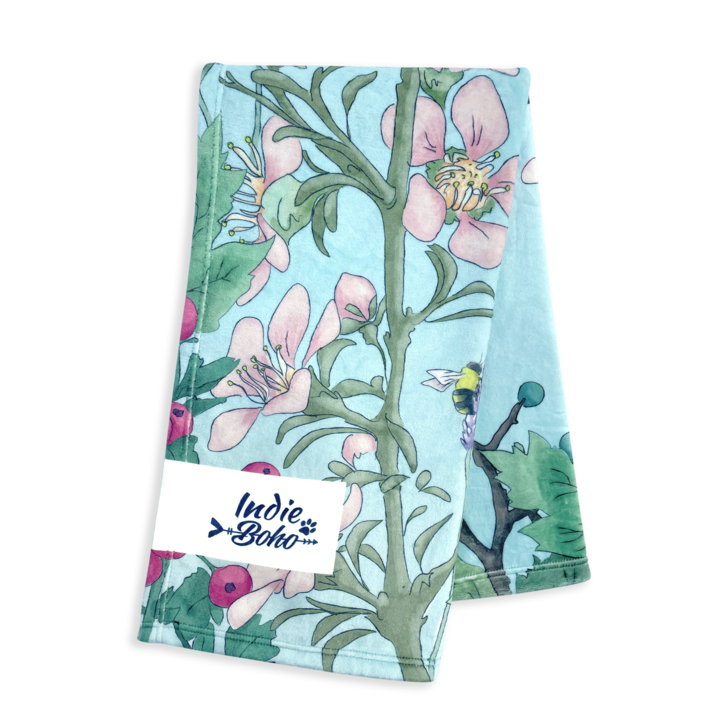 Hummingbird Fields Ultra Soft Pet Blanket