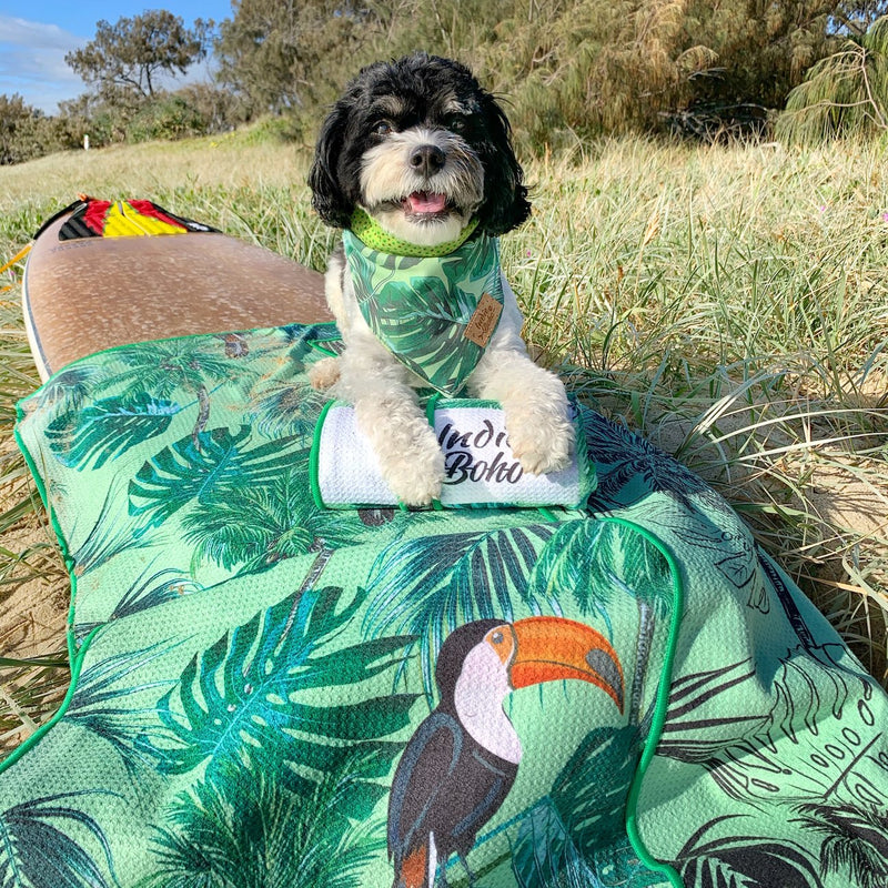 Tropical Toucan Travel Towel