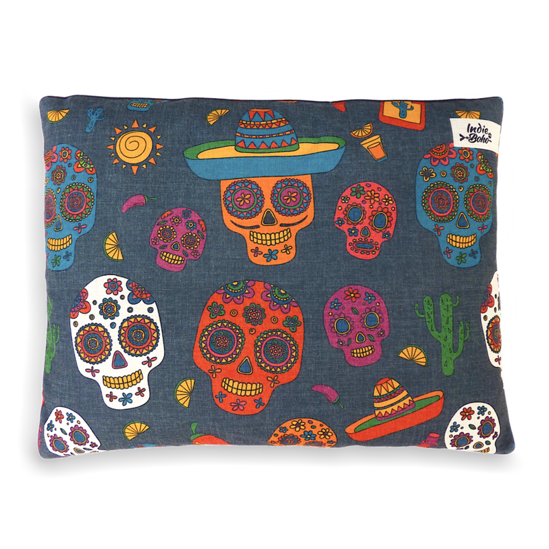 Mexican Skulls Bed