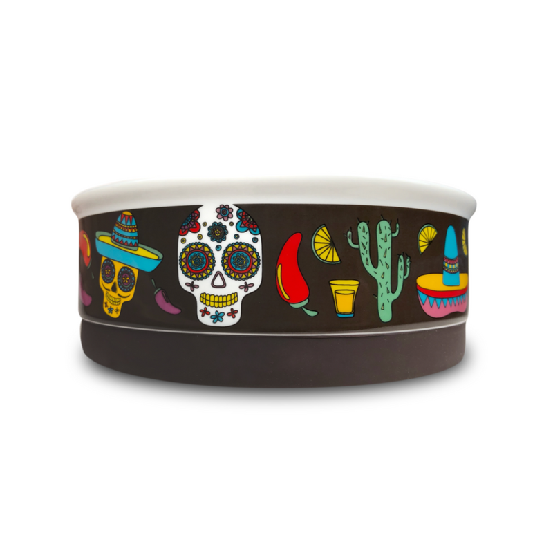 Mexican Skull Bowl