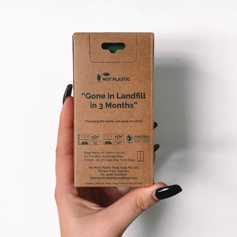 Oh Crap Biodegradable Poo Bags