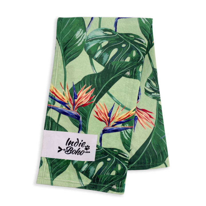 Tropical Bloom Ultra Soft Pet Blanket