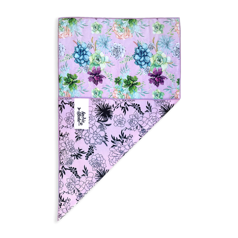 Succulent Medley Travel Towel