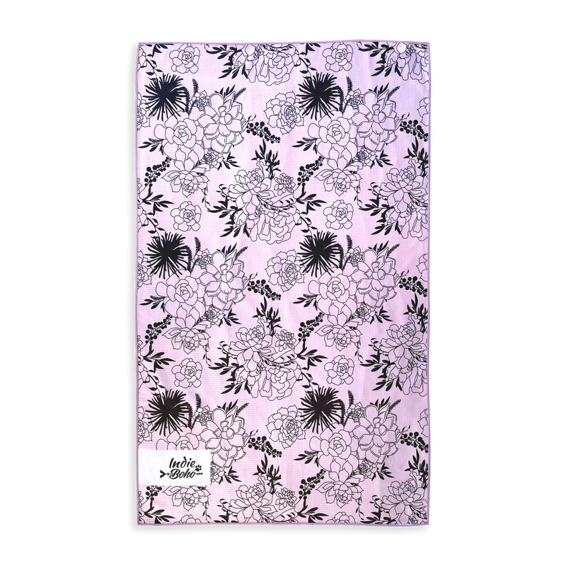 Succulent Medley Travel Towel