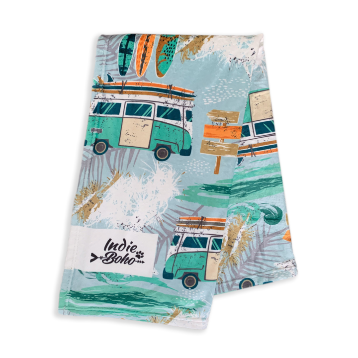 Byron Surf Ultra Soft Pet Blanket