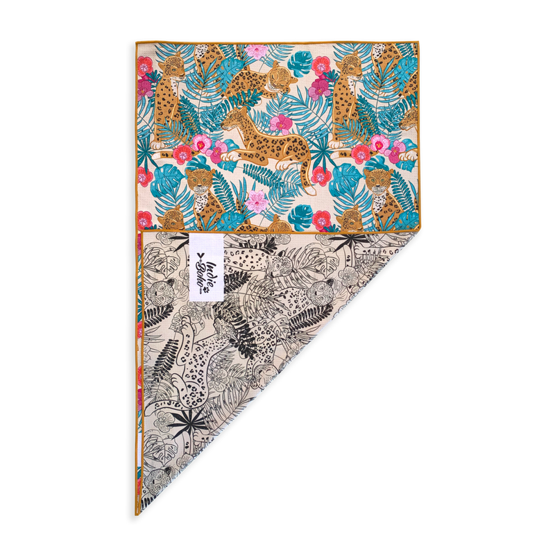 Leopard Luxe Travel Towel