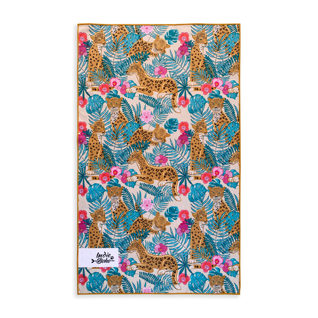 Leopard Luxe Travel Towel
