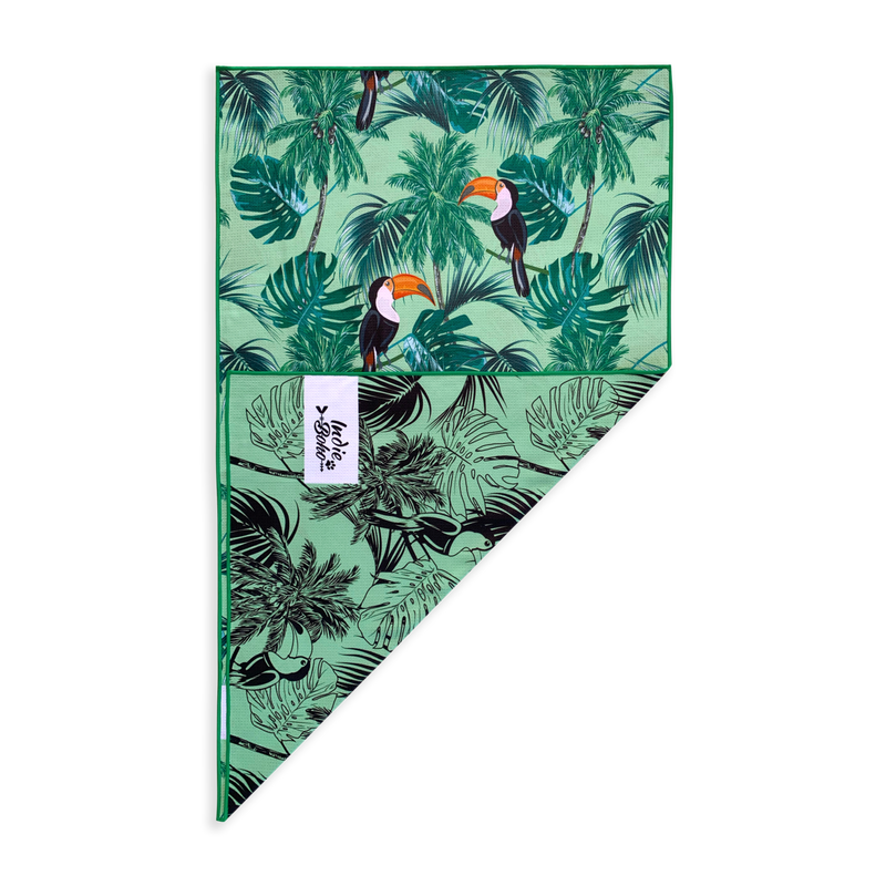 Tropical Toucan Travel Towel