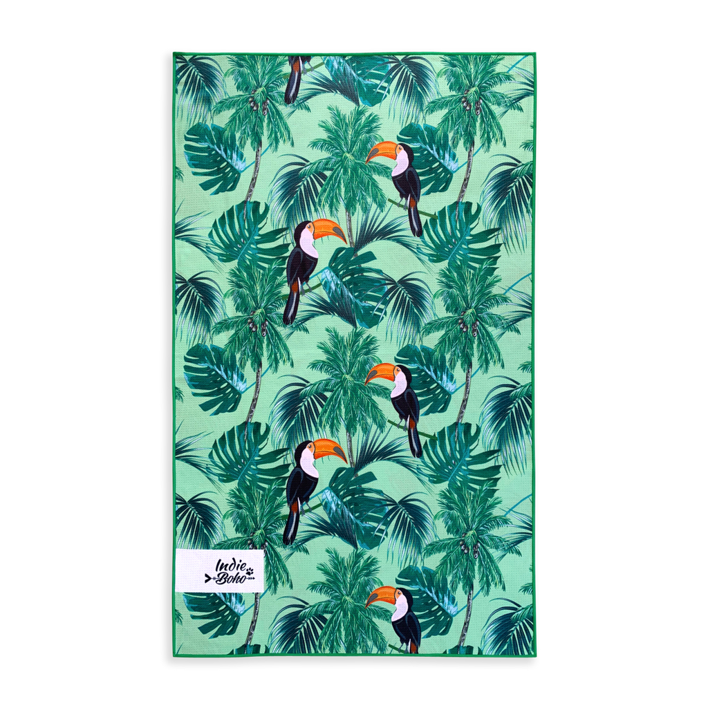 Tropical Toucan Travel Towel