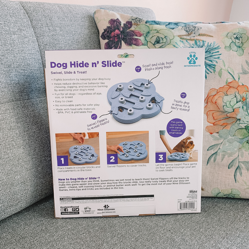 Hide 'n' Slide Dog Puzzle