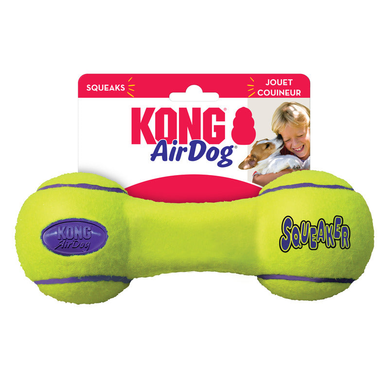 KONG Air Dog Squeaker Dumbbell Dog Toy