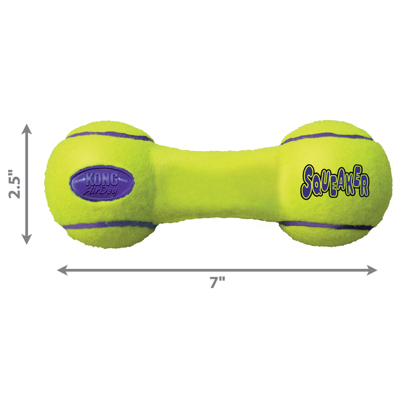 KONG Air Dog Squeaker Dumbbell Dog Toy