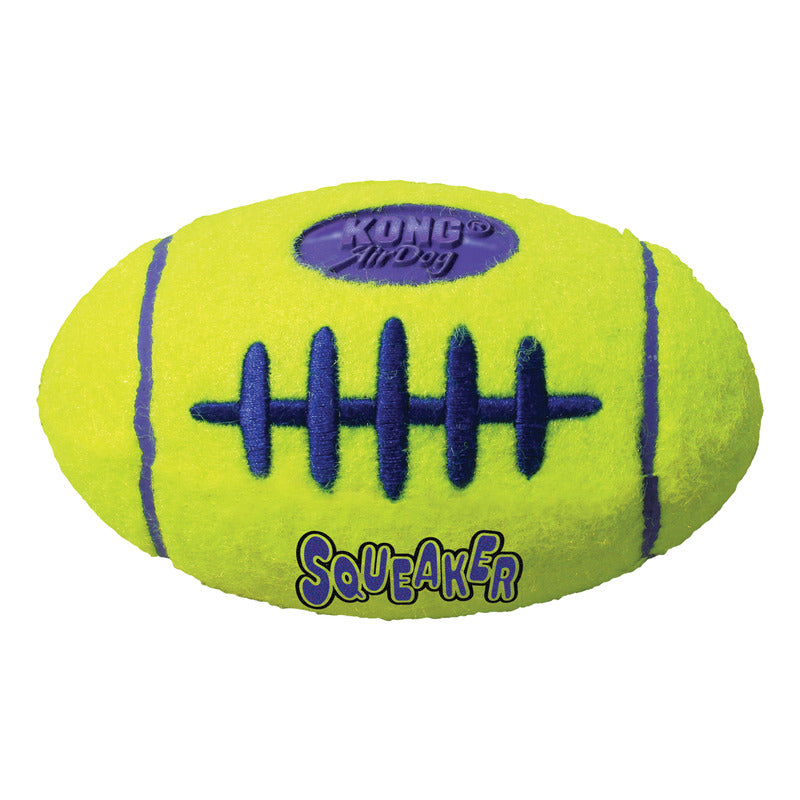 KONG Air Dog Squeaker Football Dog Toy