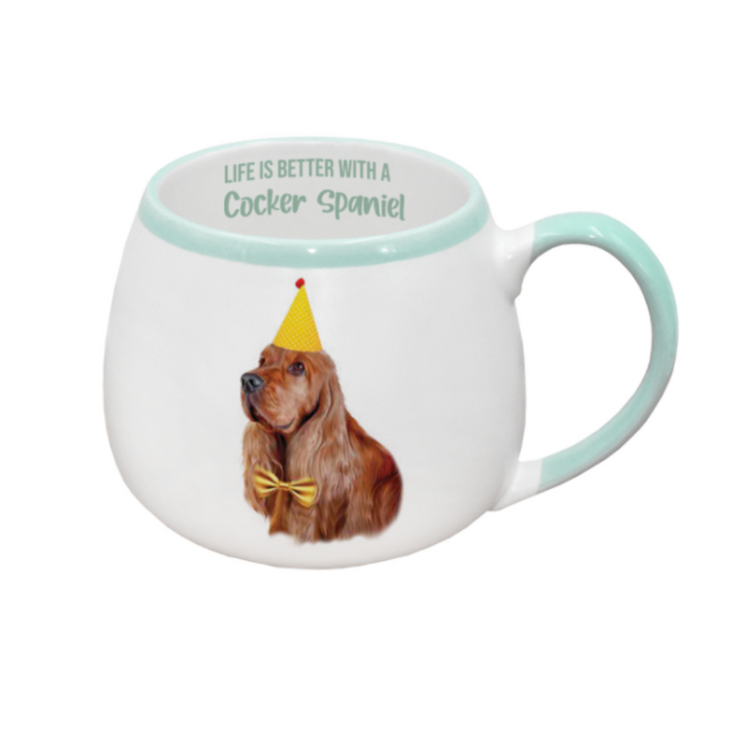 Painted Pet Cocker Spaniel Mug