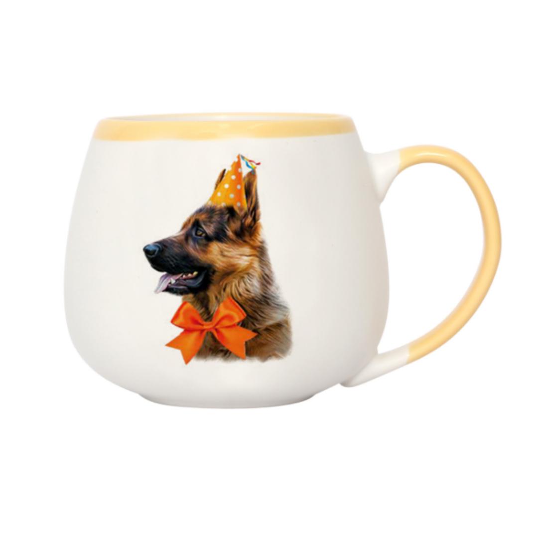 Painted Pet German Shepherd Mug