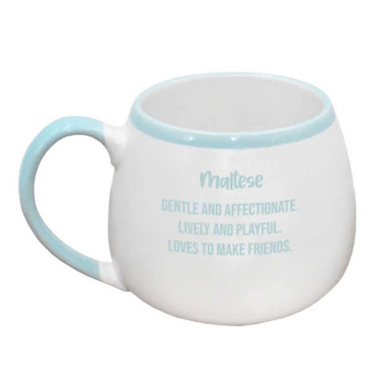 Painted Pet Maltese Mug