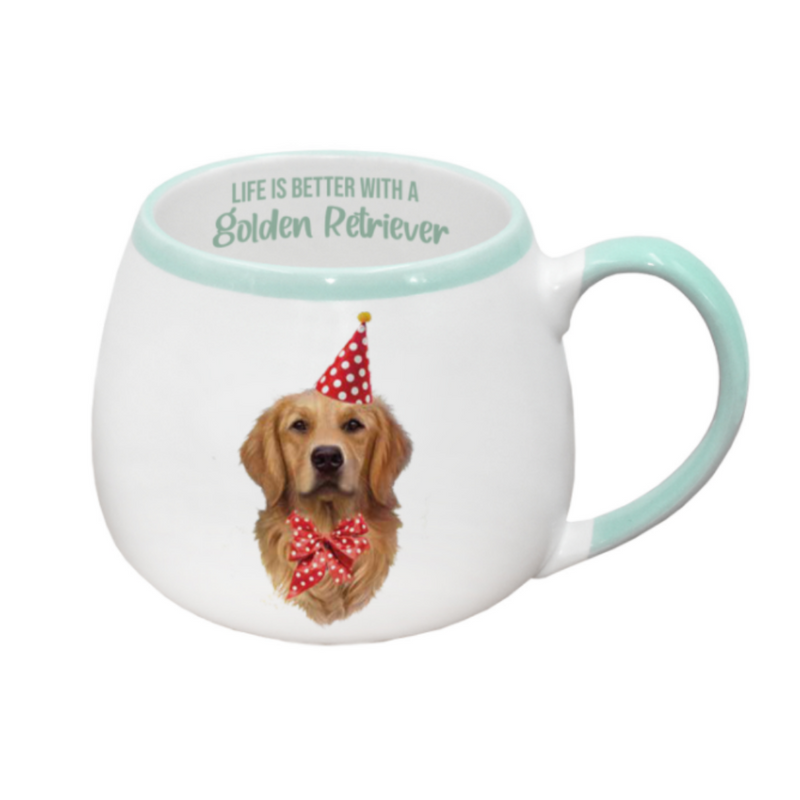 Painted Pet Golden Retriever Mug