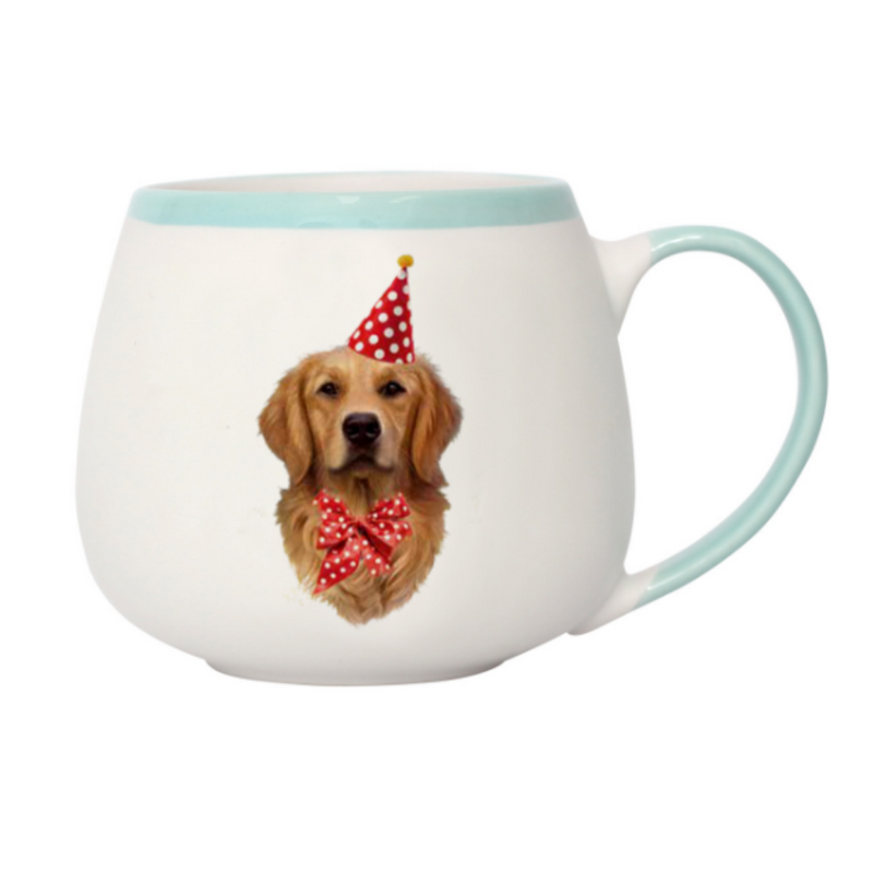 Painted Pet Golden Retriever Mug