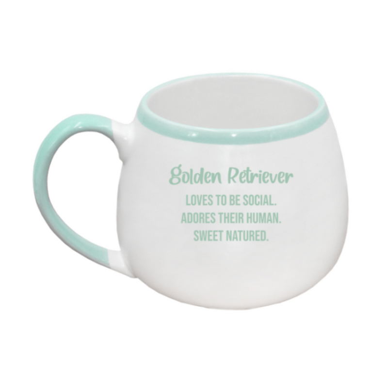 Painted Pet Golden Retriever Mug