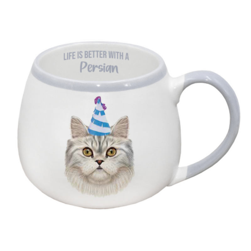 Painted Pet Persian Mug