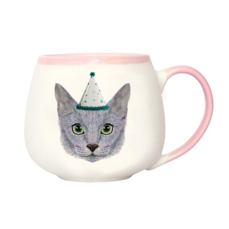 Painted Pet Russian Blue Mug
