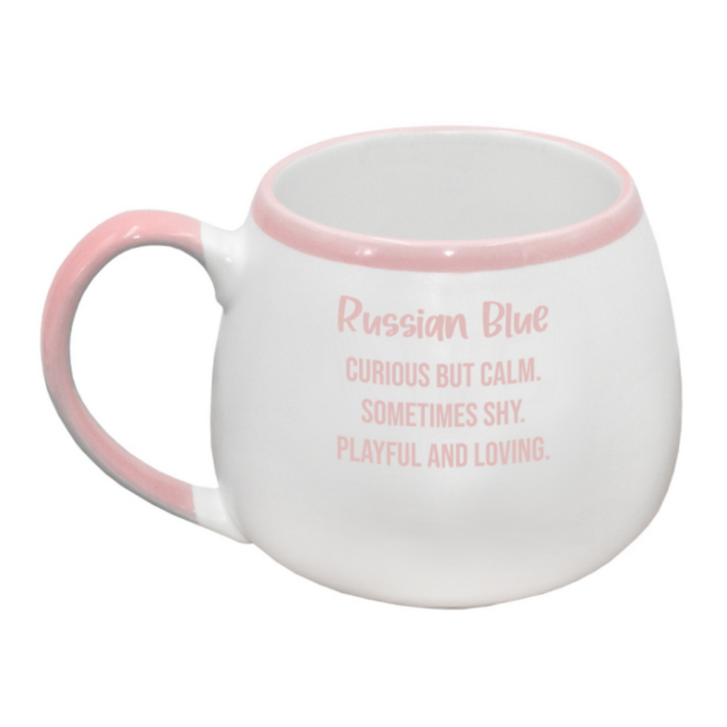 Painted Pet Russian Blue Mug