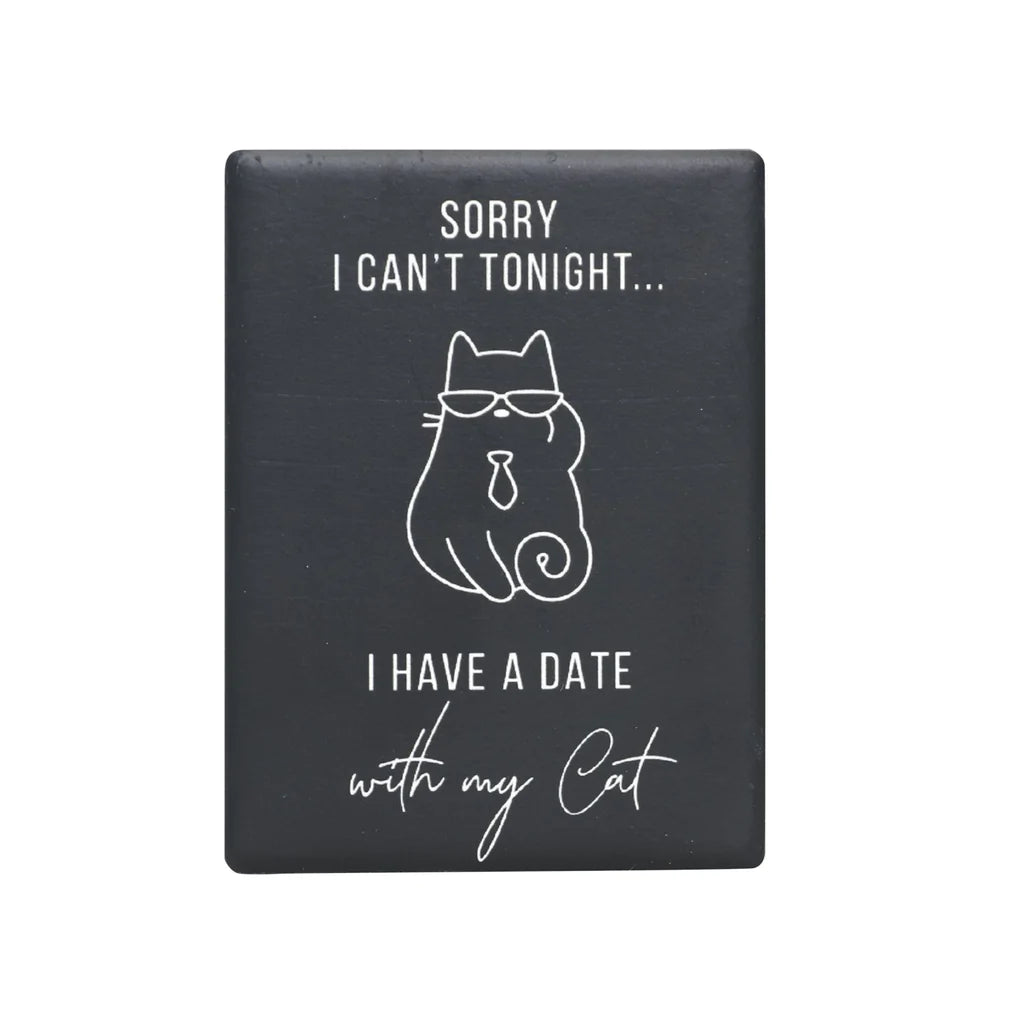 I have a date with my cat Magnet