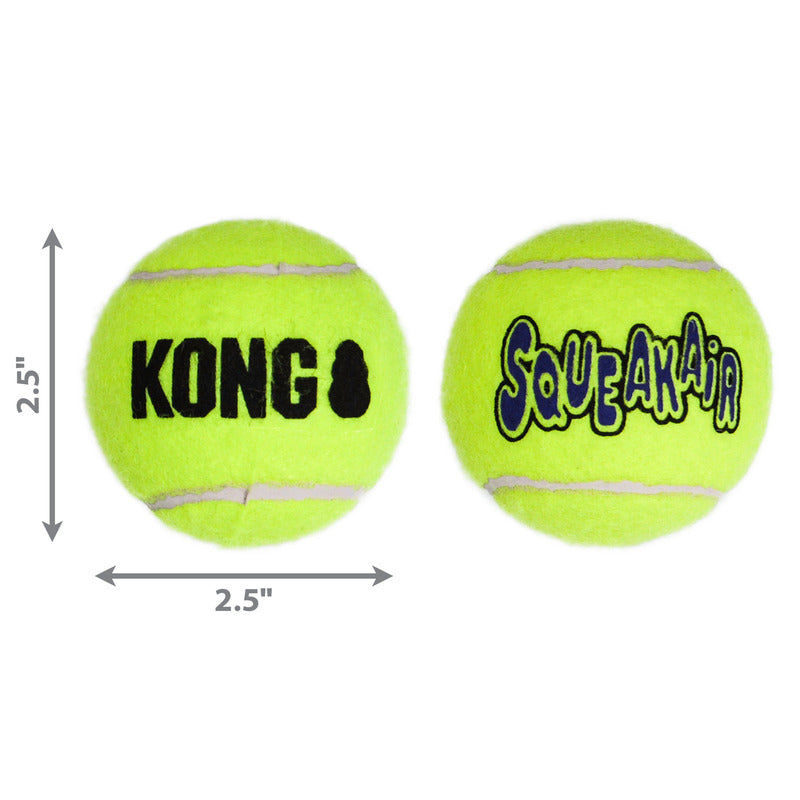KONG SqueakAir Balls 3-pk Dog Toy