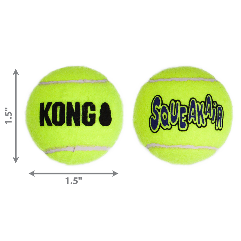 KONG SqueakAir Balls 3-pk Dog Toy