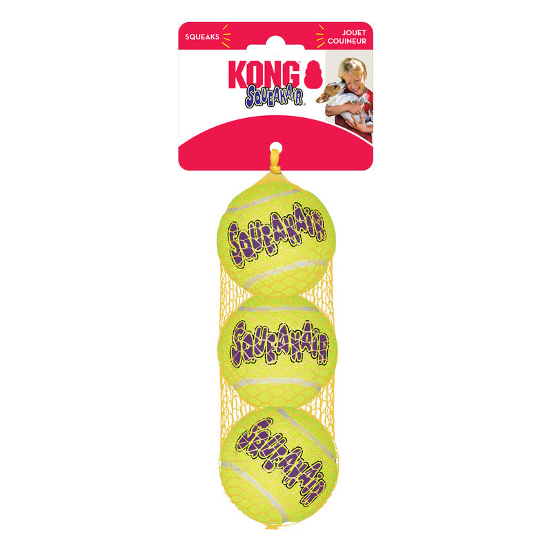 KONG SqueakAir Balls 3-pk Dog Toy
